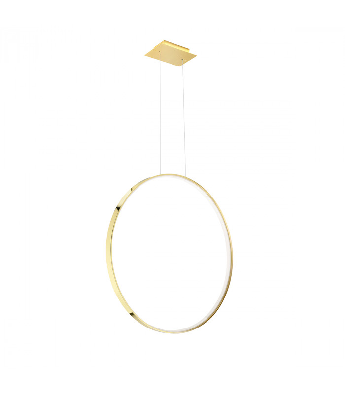 Rio Integrated Led Pendant Ceiling Light Polished Gold Galvanized-1