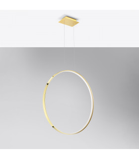 Rio Integrated Led Pendant Ceiling Light Polished Gold Galvanized-2