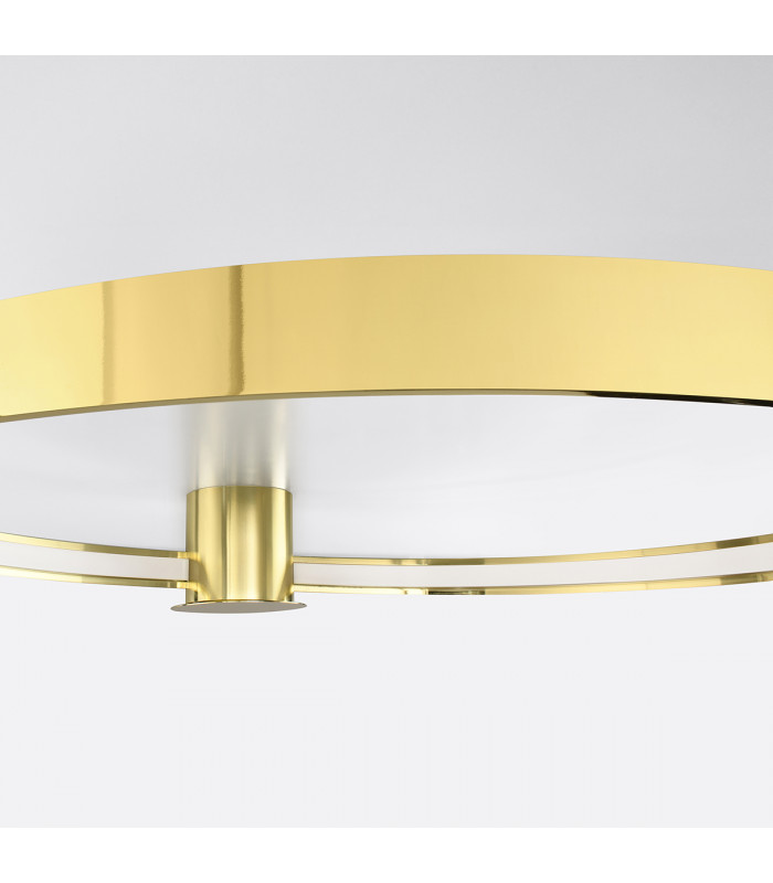 Rio Integrated Led Wall Lamp Polished Gold Galvanized-4