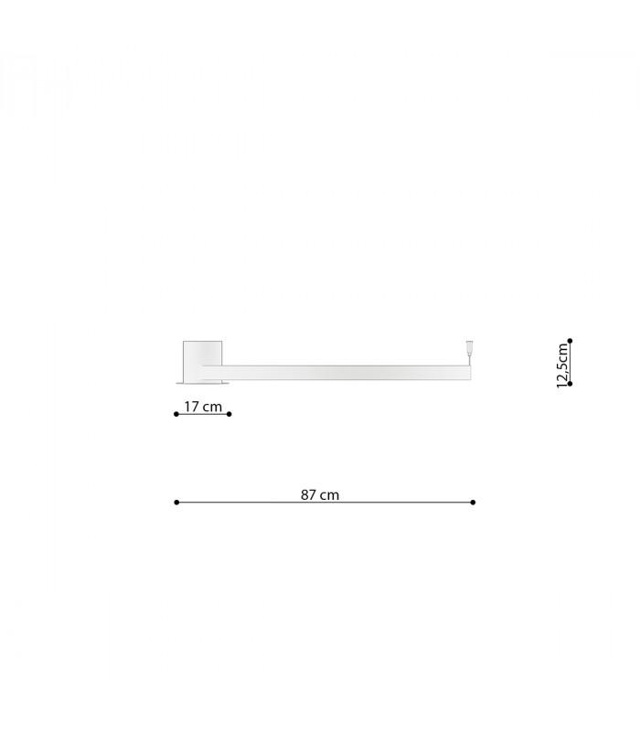 Rio Integrated Led Wall Lamp Polished Gold Galvanized-9