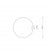 Rio Integrated Led Wall Lamp Polished Gold Galvanized-10