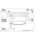 Rio Integrated Led Wall Lamp Polished Gold Galvanized-11