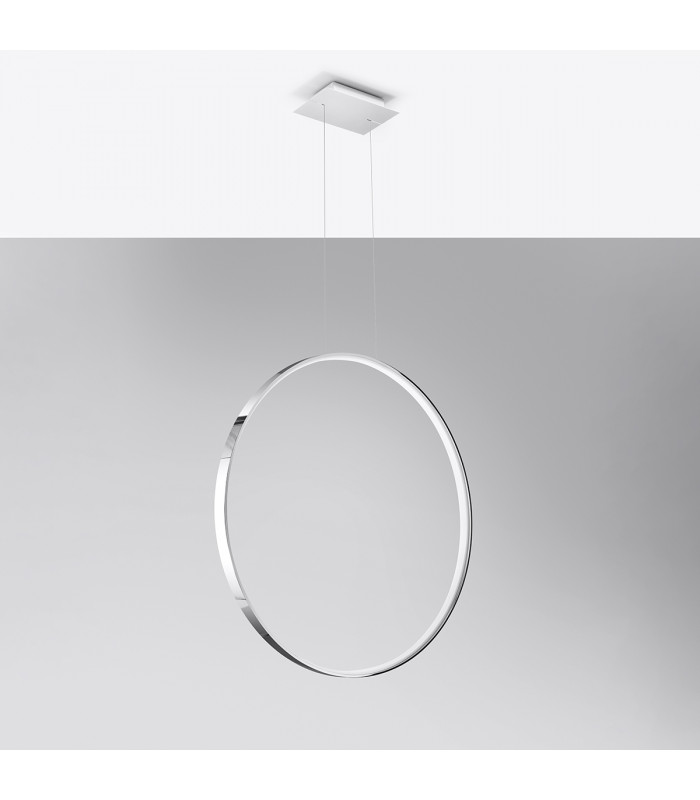 Rio Integrated Led Pendant Ceiling Light Chrome-2
