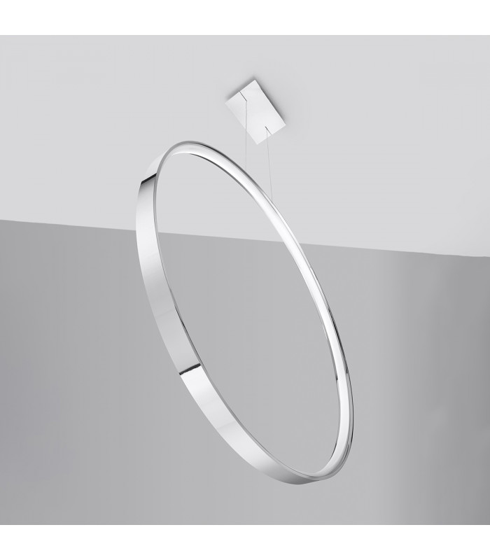 Rio Integrated Led Pendant Ceiling Light Chrome-4