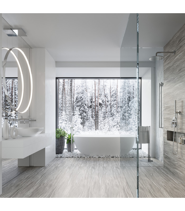 Rio Integrated Led Pendant Ceiling Light Chrome-14