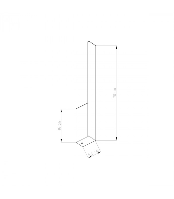 Lahti Integrated Led Wall Lamp White-7