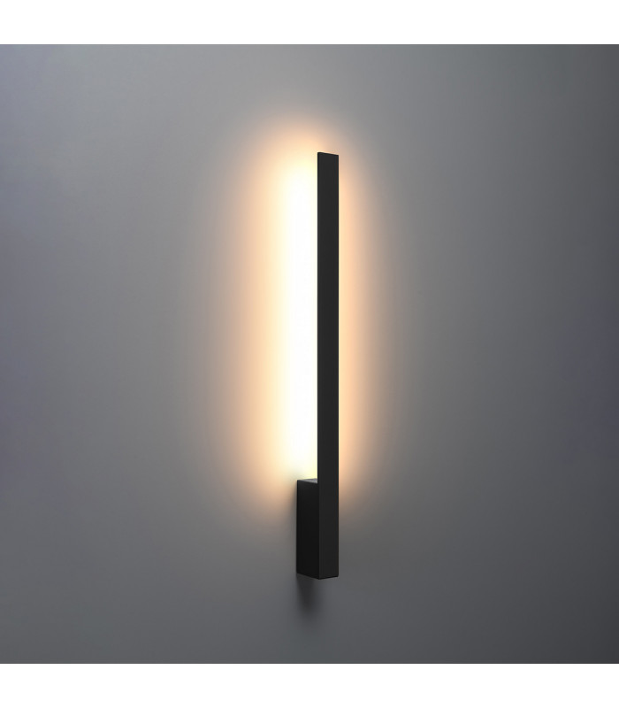 Lahti Integrated Led Wall Lamp Black-3