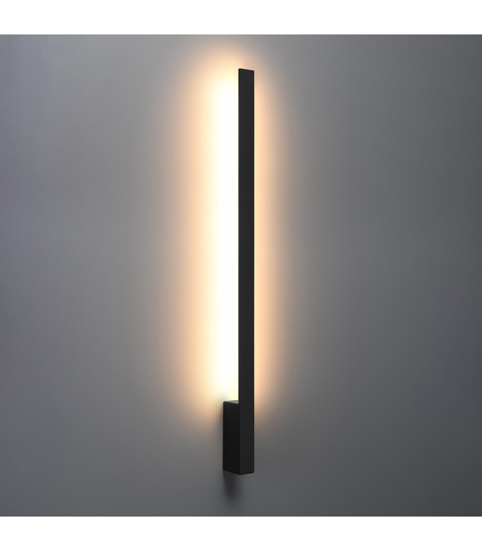 Lahti Integrated Led Wall Lamp Black-3