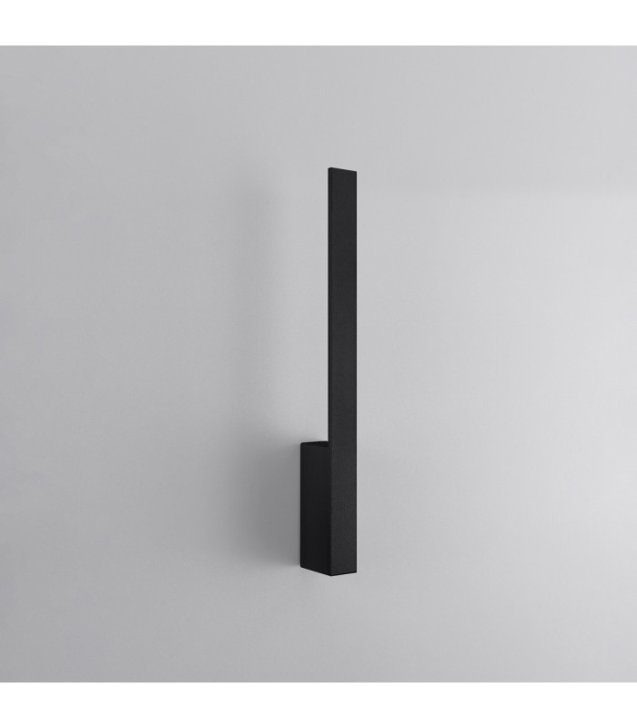 Lahti Integrated Led Wall Lamp Black-2