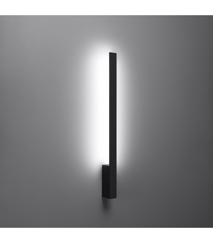 Lahti Integrated Led Wall Lamp Black-3