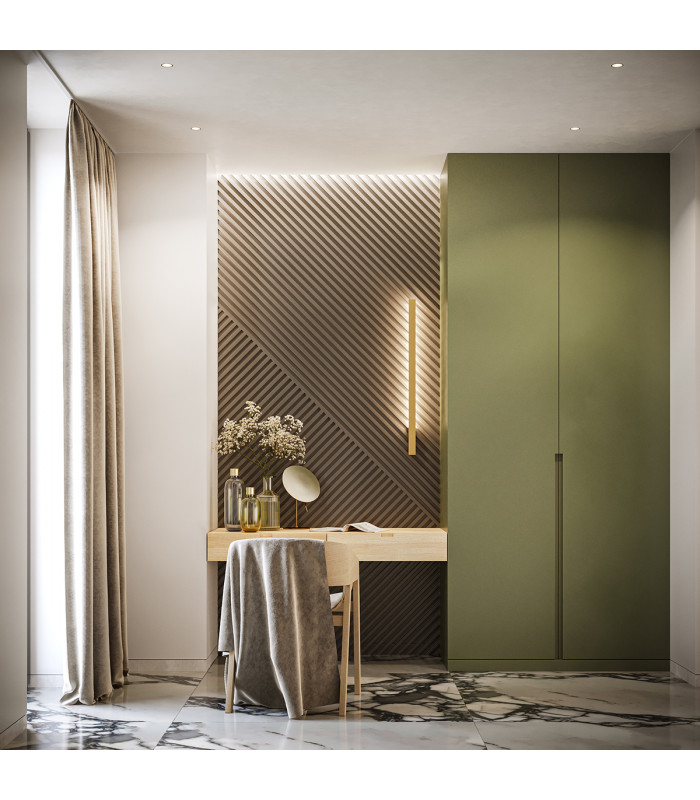 Lahti Integrated Led Wall Lamp Golden-10