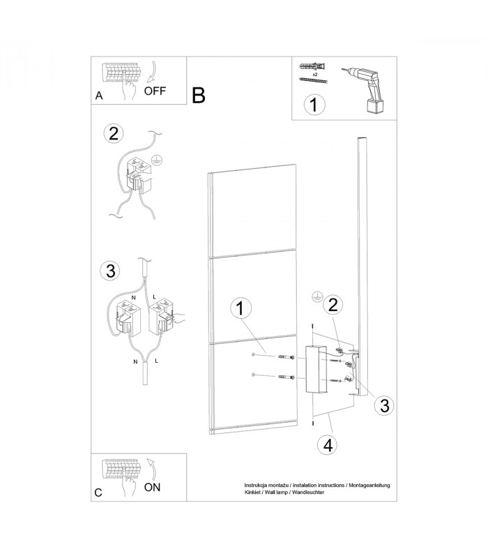 Lahti Integrated Led Wall Lamp Golden-8