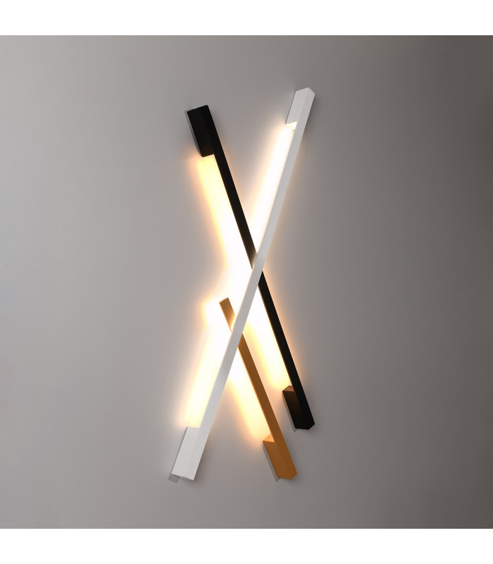 Sappo Integrated Led Wall Lamp Black-6