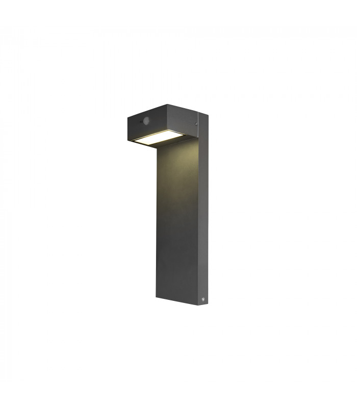 Top LED Outdoor Bollard Urban grey Sandblasted Warm-White 3000K IP44-3