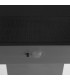 Top LED Outdoor Bollard Urban grey Sandblasted Warm-White 3000K IP44-3