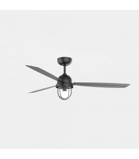 Mariner LED Ceiling Fan Black With E27 Lamp-1