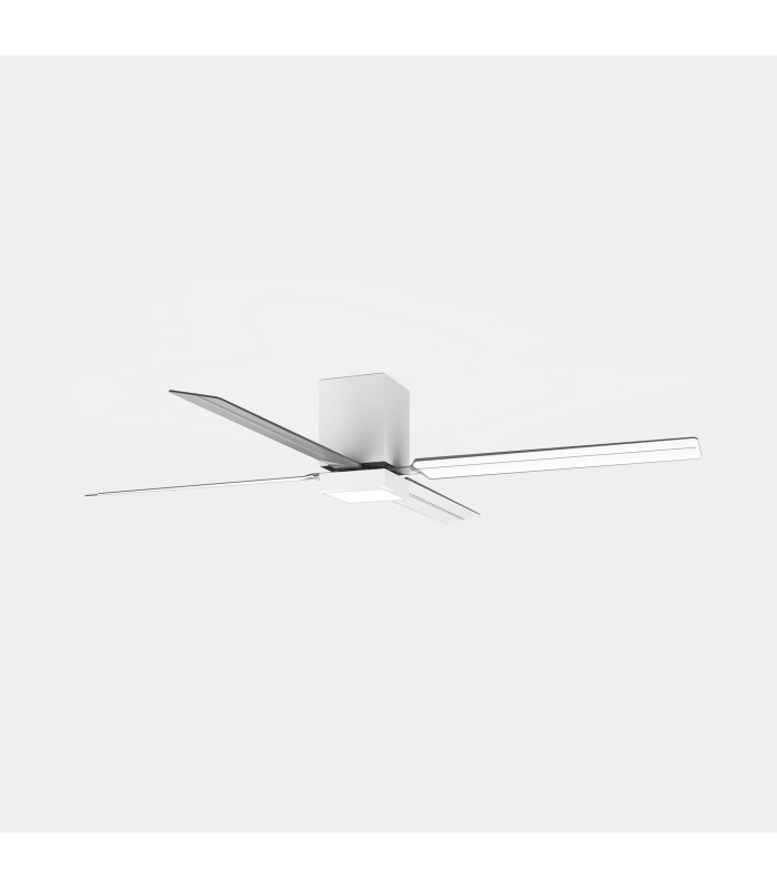 Zonda LED Ceiling Fan White Sandblasted 3000-4000-5700K-1