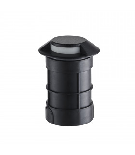Sort LED Outdoor Recessed Ground Light Black Sandblasted Warm-White 3000K IP65-1