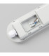 Pop 1160mm LED Outdoor Linear Batten Light Grey Neutral-White 4000K IP65-3