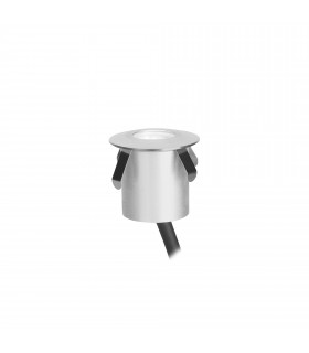 Senya 40mm LED Outdoor Recessed Ground Light Aluminium Tinted Warm-White 3000K IP65-IP67-1