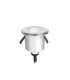 Senya 59mm LED Outdoor Recessed Ground Light Aluminium Tinted Warm-White 3000K IP65-IP67-1