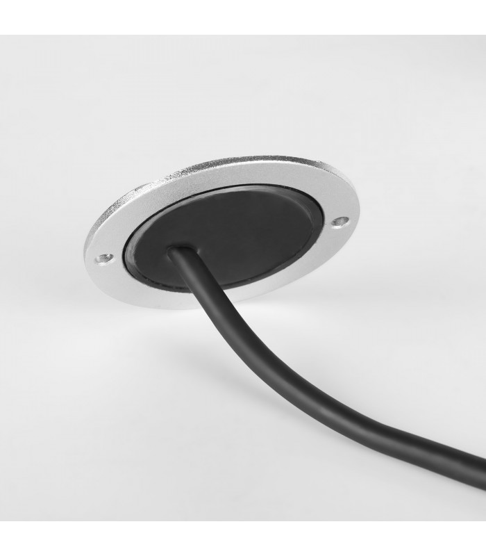 Way LED Outdoor Recessed Ground Light Grey Warm-White 3000K IP65-IP67-3