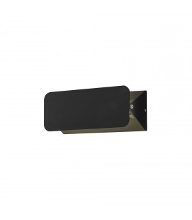 Shape LED Outdoor Up Down Wall Lamp Black Warm-White 3000K IP44-2