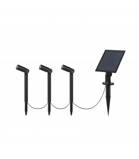 Lis LED Outdoor Spike Black Warm-White 3000K IP44-1