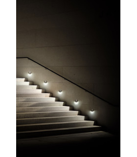 Way LED Outdoor Bollard Grey Warm-White 3000K IP65-IP67-2
