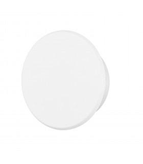 Roc LED Integrated LED Wall Lamp White Opal Warm-White 3000K-1