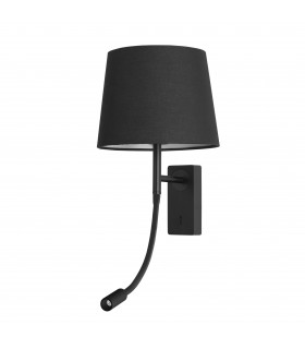Janet LED Reading Lamp Black Warm-White 3000K-1