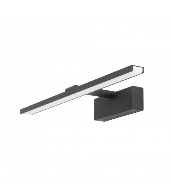 Nora LED Bathroom Over Mirror Light Black Tinted Neutral-White 4000K IP44-1