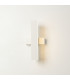 Ander LED Integrated LED Wall Lamp White Opal Warm-White 3000K-3