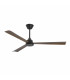 Shadow 3 Blade Ceiling Fan Brown Opal-1