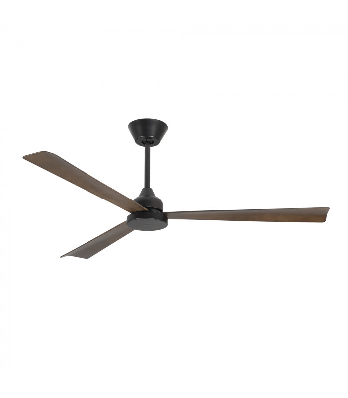 Shadow 3 Blade Ceiling Fan Brown Opal-1