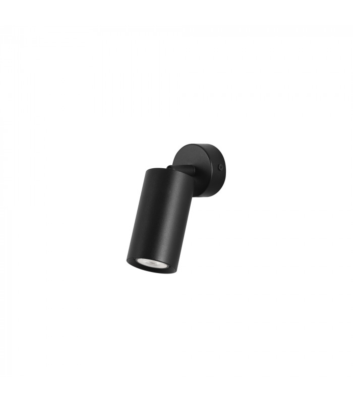 Era Adjustable Single Spotlight Black GU10-1