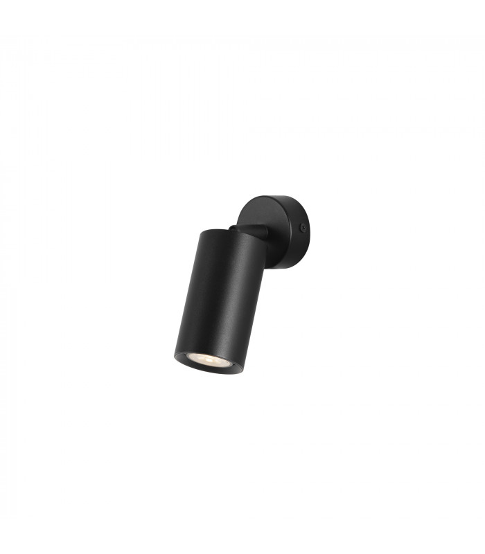 Era Adjustable Single Spotlight Black GU10-3
