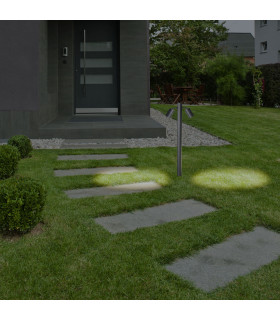 Pixa Outdoor 2 Light Bollard Black IP44-2