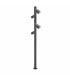 Pixa Outdoor 4 Light Bollard Black IP44