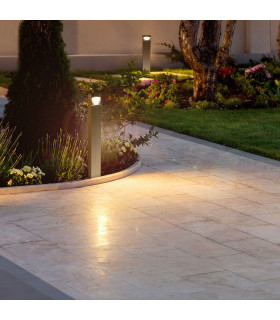 Hide LED Outdoor Bollard Urban grey Neutral-White 4000K IP65-2
