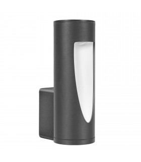 Brit LED Outdoor Modern Wall Lamp Urban grey Warm-White 3000K IP54-1