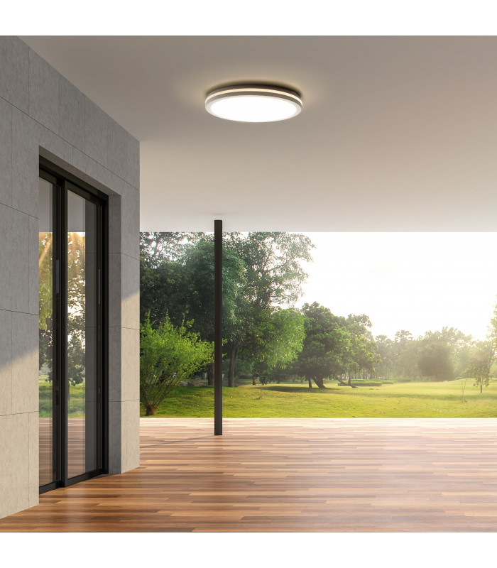 Scal LED Outdoor Flush White Tinted 3000-4000-6000K IP54-2