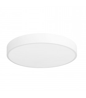Stac LED Flush Ceiling Light White Opal Neutral-White 4000K-1