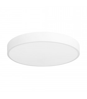 Stac LED Flush Ceiling Light White Opal Neutral-White 4000K-1