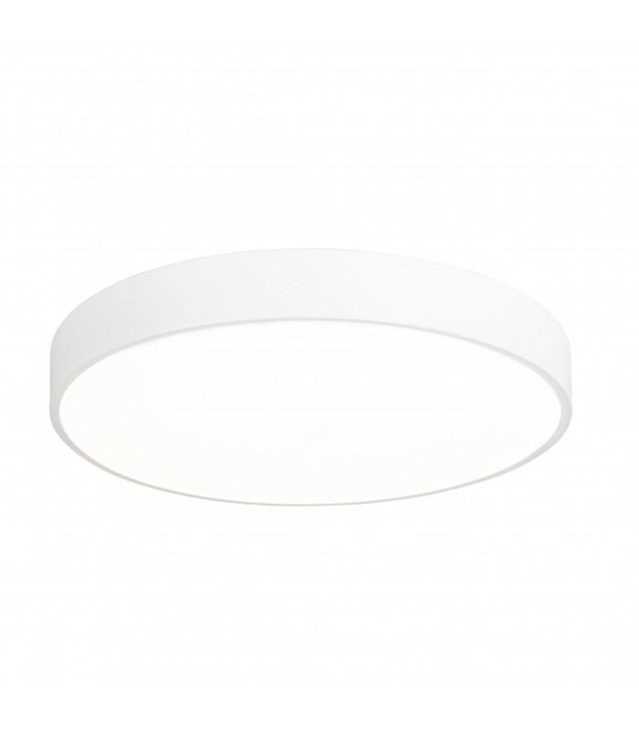 Stac LED Flush Ceiling Light White Opal Neutral-White 4000K-3
