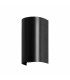 Foix Outdoor Up Down Wall Lamp Black Tinted IP65-1