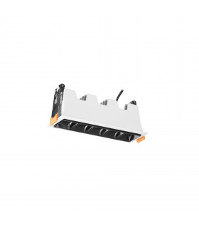 Jim LED Recessed Downlight White Tinted Warm-White 3000K-1