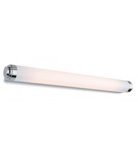1 Light Low Energy Bathroom Over Mirror Wall Light Chrome IP44 - 1