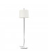 Montreal Floor Lamp Round Tappered Shade White-1