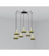 Whizz Cluster Pendant Ceiling Light Gold-1